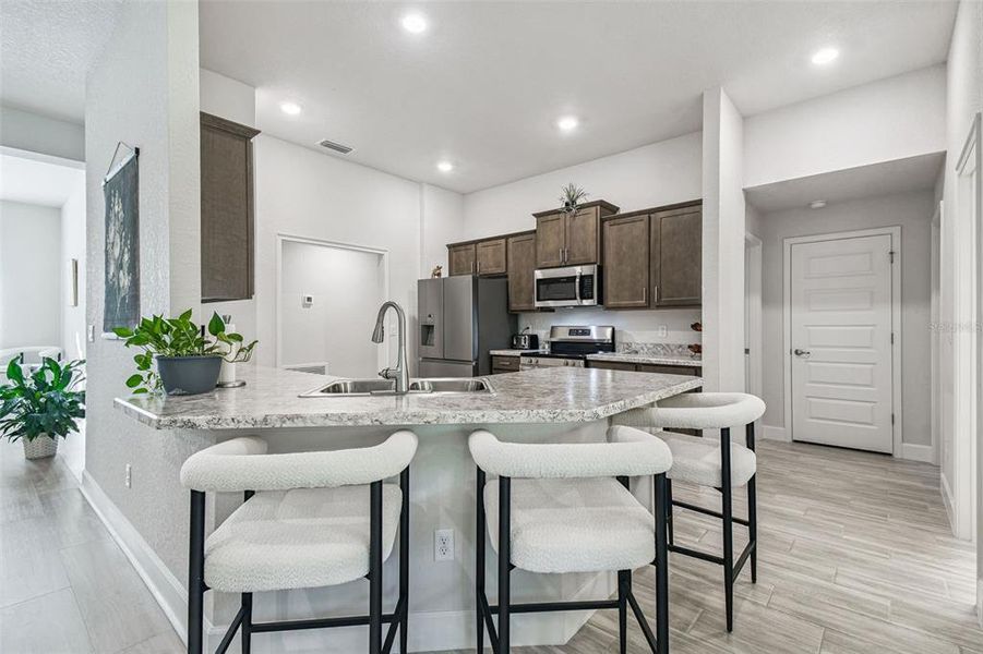 Furnished interior view inside a new home in Sugarmill Woods, Homosassa (Image 49).