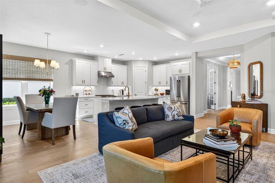 Furnished interior view inside a new home in , Bradenton (Image 34).