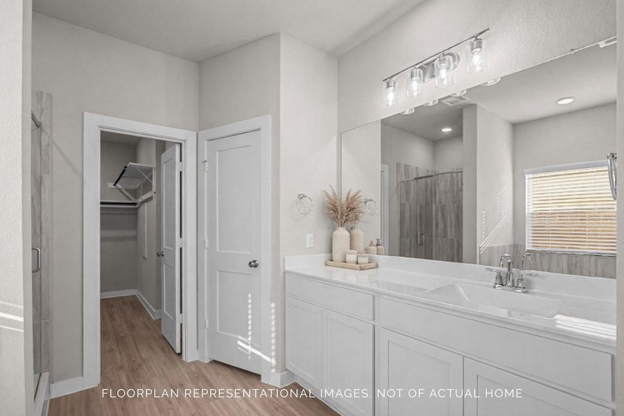 Furnished interior view inside a new home in Moran Ranch, Willis (Image 13).
