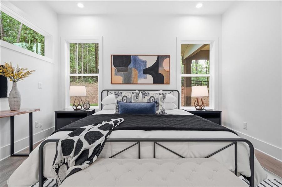 Furnished interior view inside a new home in , Pendergrass (Image 54). Furnished interior view inside a new home in , Pendergrass (Image 54).