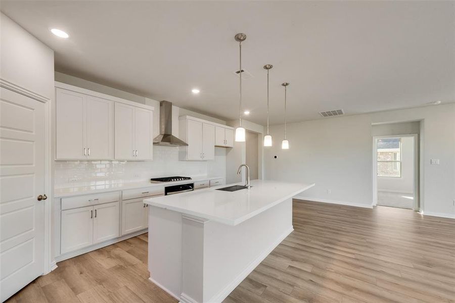 Furnished interior view inside a new home in Villages of Hurricane Creek, Anna (Image 11).