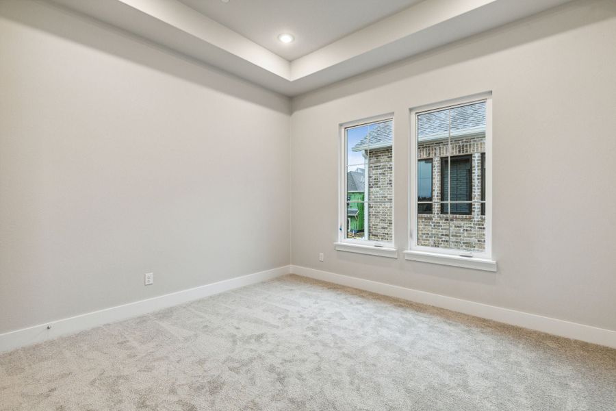 Spacious, unfurnished interior of a new home in Newman Village Townhomes, Frisco (Image 24).