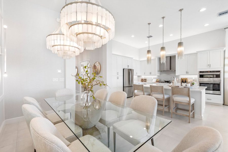 Representative furnished interior of a home built from the Venice by GL Homes in Valencia Grand (55+), Boynton Beach (Image 11).