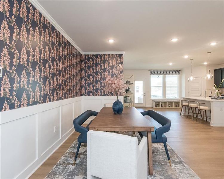Furnished interior view inside a new home in Cooper's Walk, Loganville (Image 15).