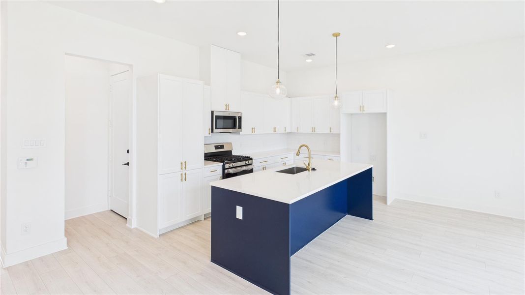 Furnished interior view inside a new home in , Houston (Image 7).