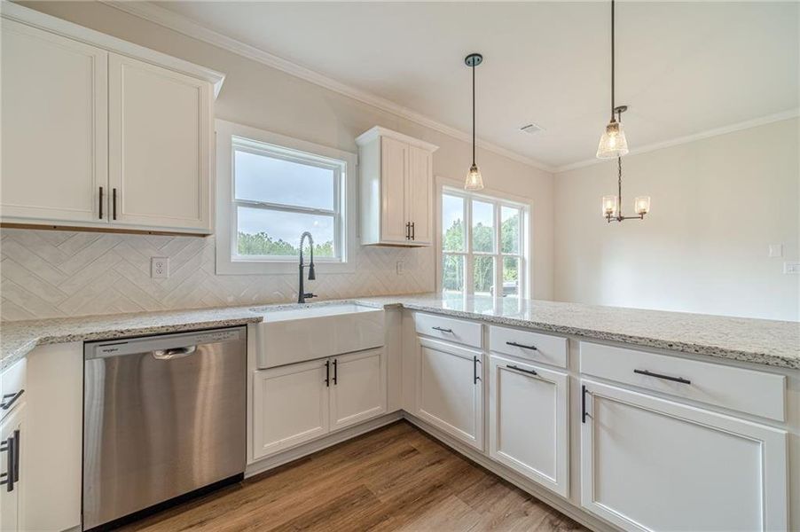 Furnished interior view inside a new home in , Covington (Image 8).