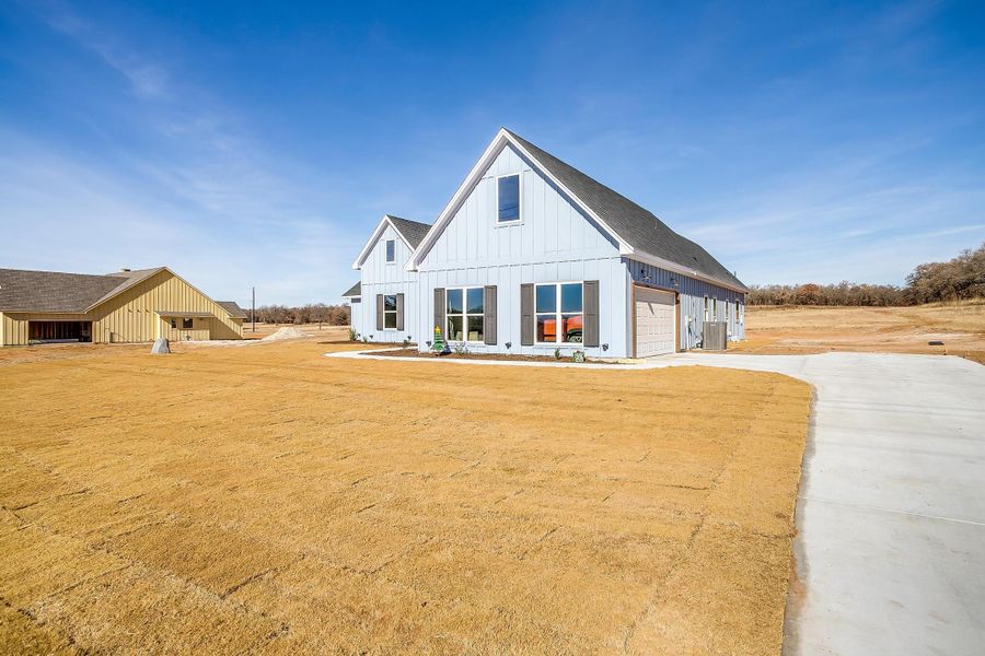Representative exterior photo of a completed home built from the Augusta Court by Trinity Classic Homes in Zion Trails, Poolville, TX (Image 11).