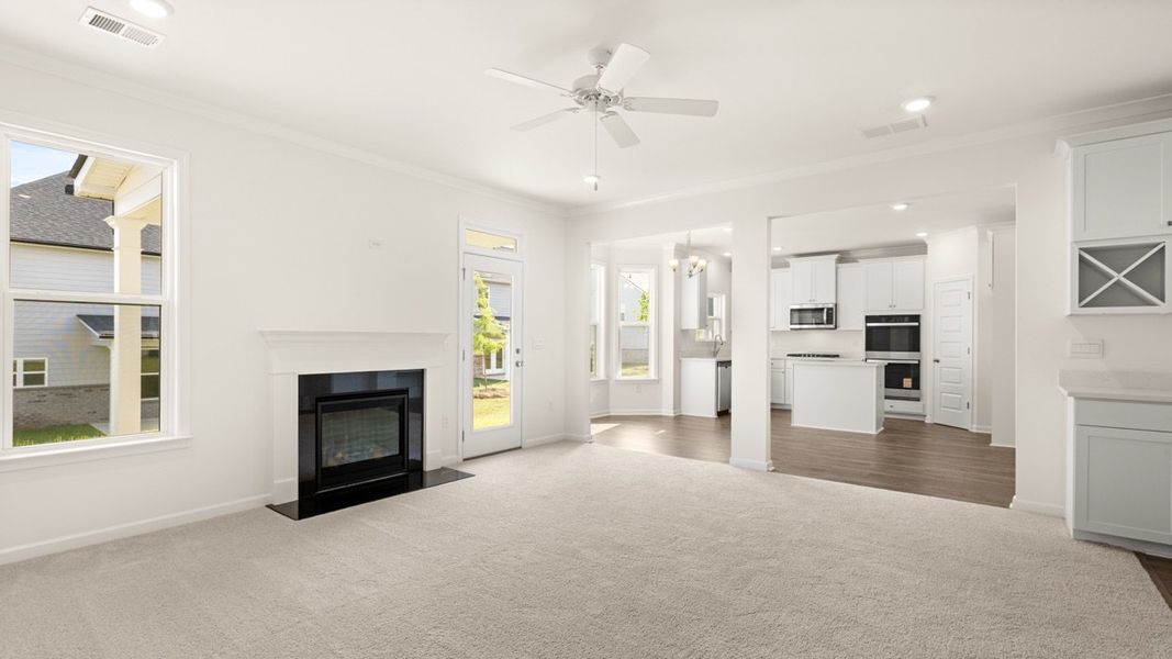Spacious, unfurnished interior of a new home in Wildwood, Covington (Image 31). Spacious, unfurnished interior of a new home in Wildwood, Covington (Image 31).