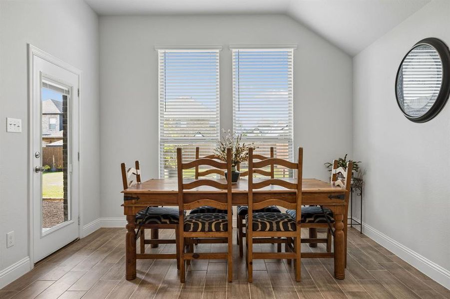 Furnished interior view inside a new home in Timberbrook, Justin (Image 10).