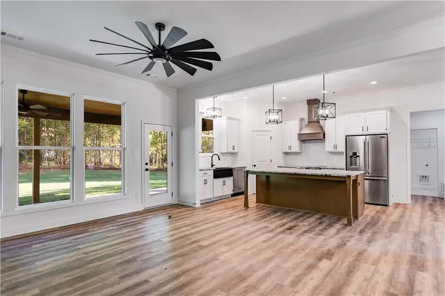 Furnished interior view inside a new home in , Rockmart (Image 8).