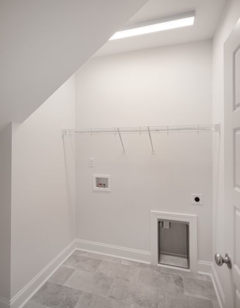 Representative unfurnished interior of a home built from the The Princeton B by Cothran Homes in Reidville Town Center, Reidville (Image 22).