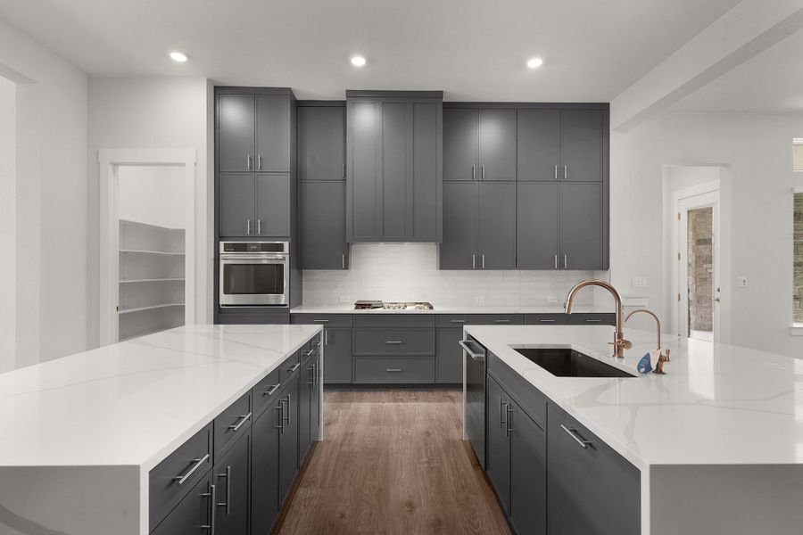 Furnished interior view inside a new home in Broken Oak, Georgetown (Image 6).