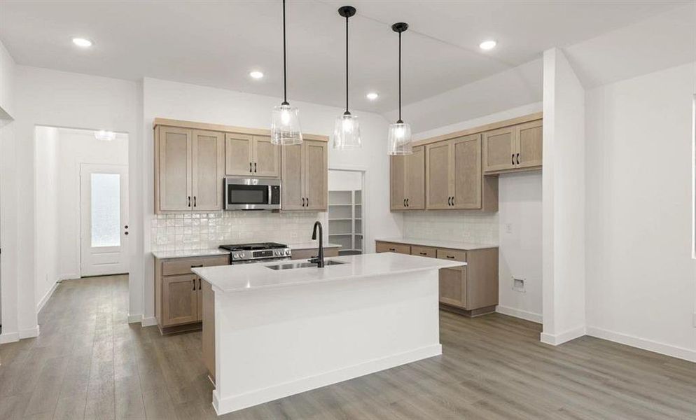 Kitchen featuring the Artisan Collection