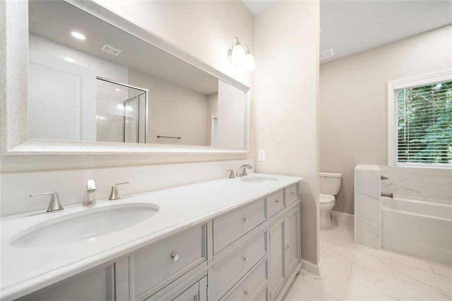 Furnished interior view inside a new home in , Lawrenceville (Image 10).