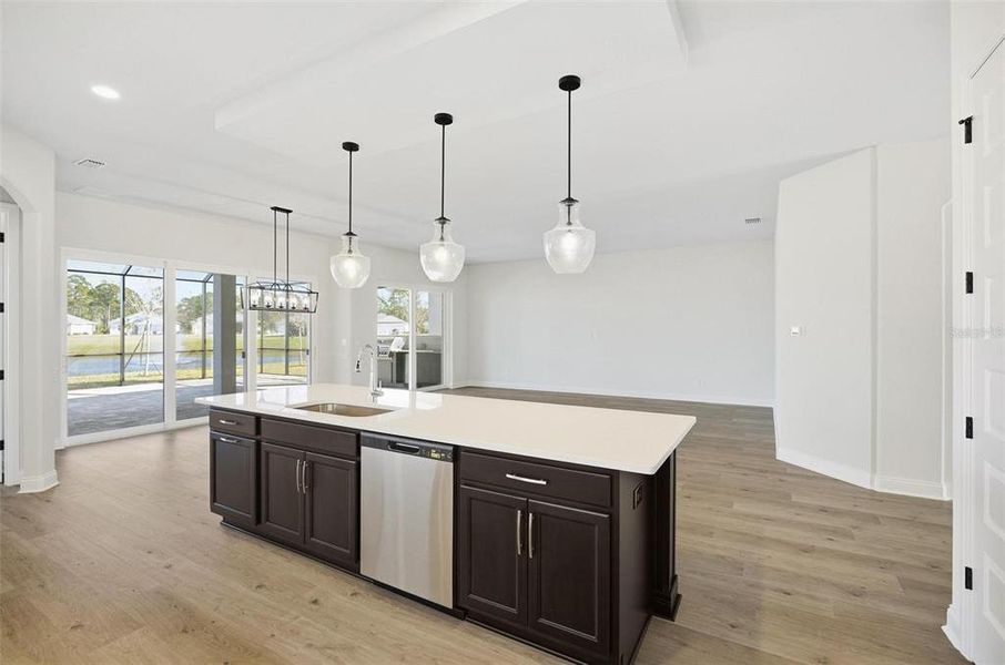 Furnished interior view inside a new home in The Reserve at Victoria, Deland (Image 10).