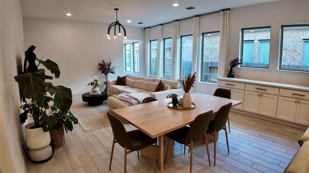 Furnished interior view inside a new home in The Grand Prairie, Hockley (Image 13).
