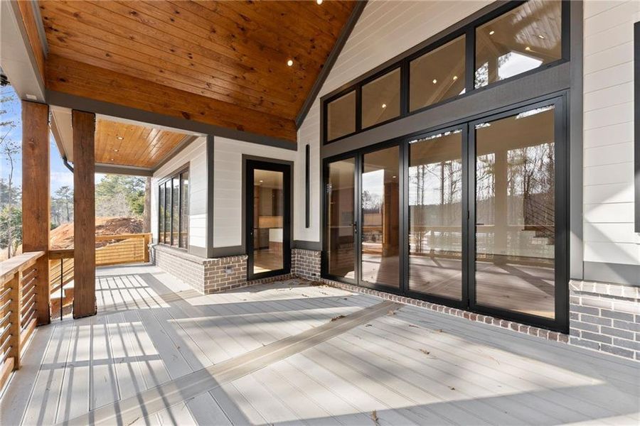 Exterior details and patio area of a home in , Cumming (Image 4).