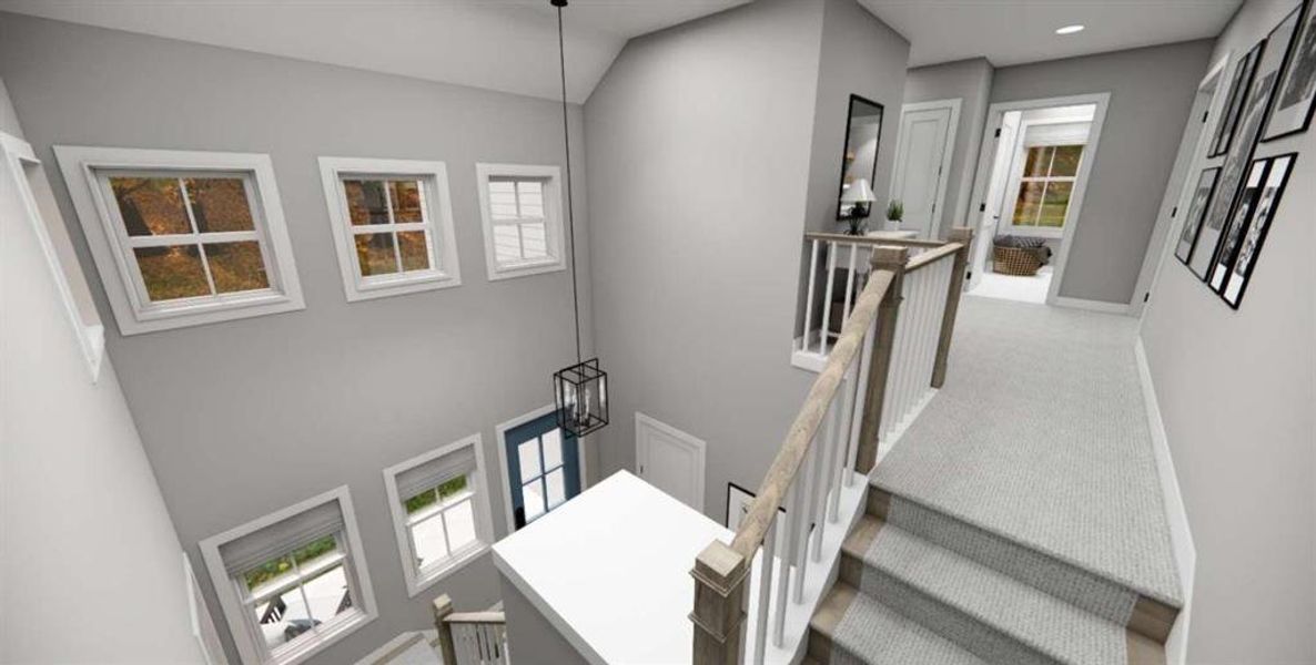 Furnished interior view inside a new home in , Carrollton (Image 7).