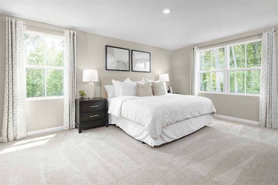 Representative furnished interior of a home built from the Sequoia by Ryan Homes in Laney Farms, Pageland (Image 13).