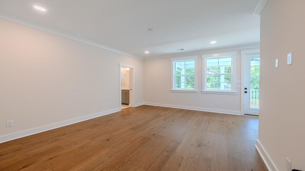 Spacious, unfurnished interior of a new home in Bayview Acres, Mount Pleasant (Image 30). Spacious, unfurnished interior of a new home in Bayview Acres, Mount Pleasant (Image 30).