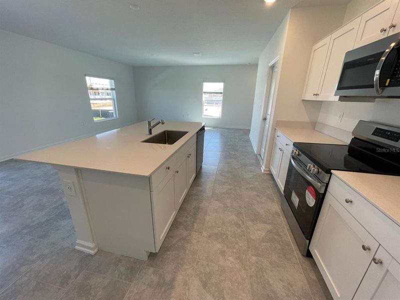 Furnished interior view inside a new home in Lawson Dunes, Haines City (Image 3).