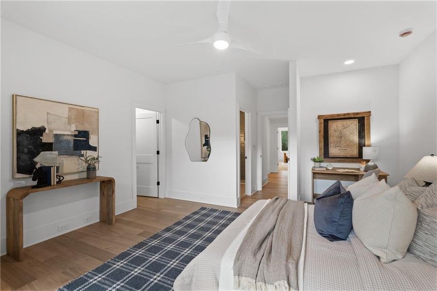 Furnished interior view inside a new home in , Roswell (Image 65).