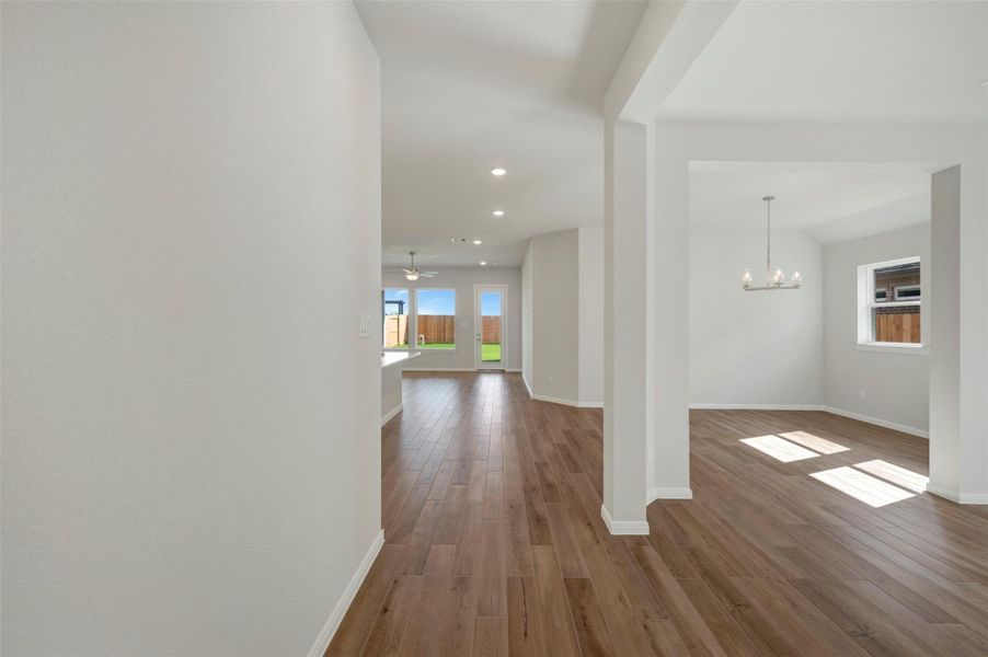 Spacious, unfurnished interior of a new home in Jordan Ranch - Terrace Collection, Fulshear (Image 12).