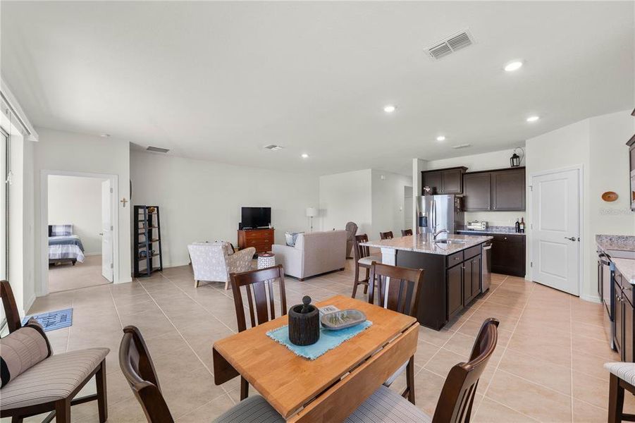 Furnished interior view inside a new home in JB Ranch, Ocala (Image 9).