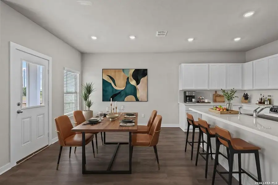 Furnished interior view inside a new home in Summerlin, San Antonio (Image 12).
