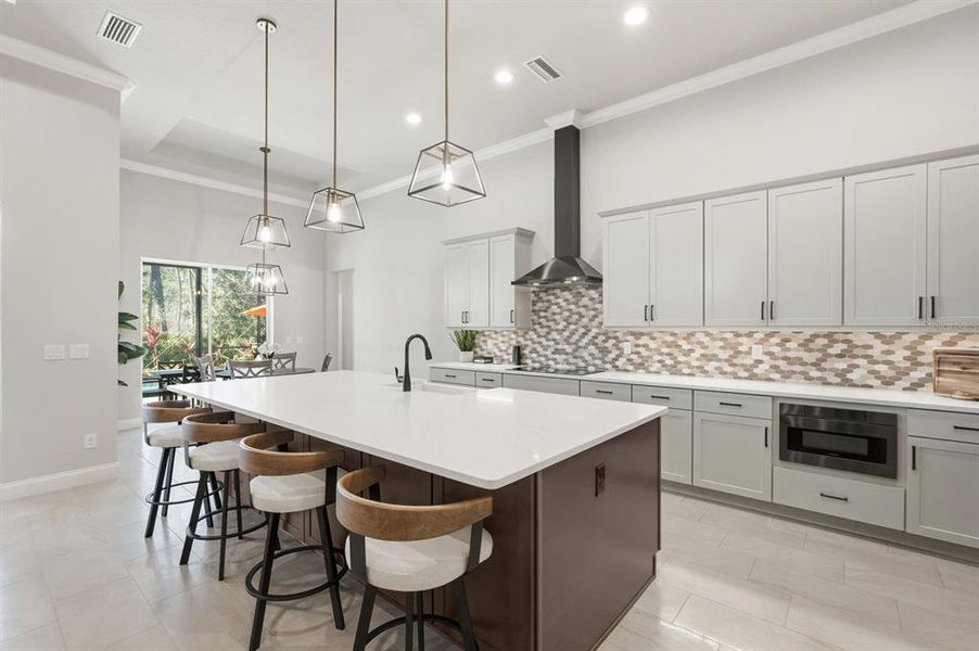 Furnished interior view inside a new home in , Palm Coast (Image 11).