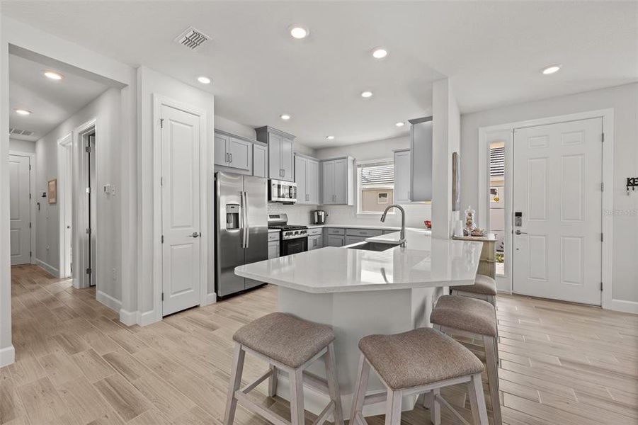 Furnished interior view inside a new home in , Wesley Chapel (Image 18). Furnished interior view inside a new home in , Wesley Chapel (Image 18).