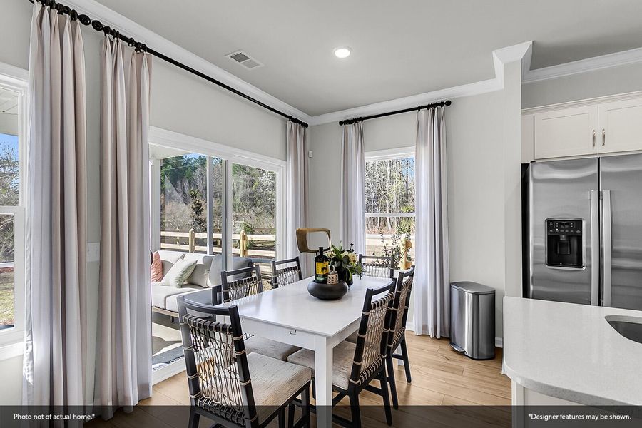 Furnished interior view inside a new home in Central Creek, Goose Creek (Image 35).