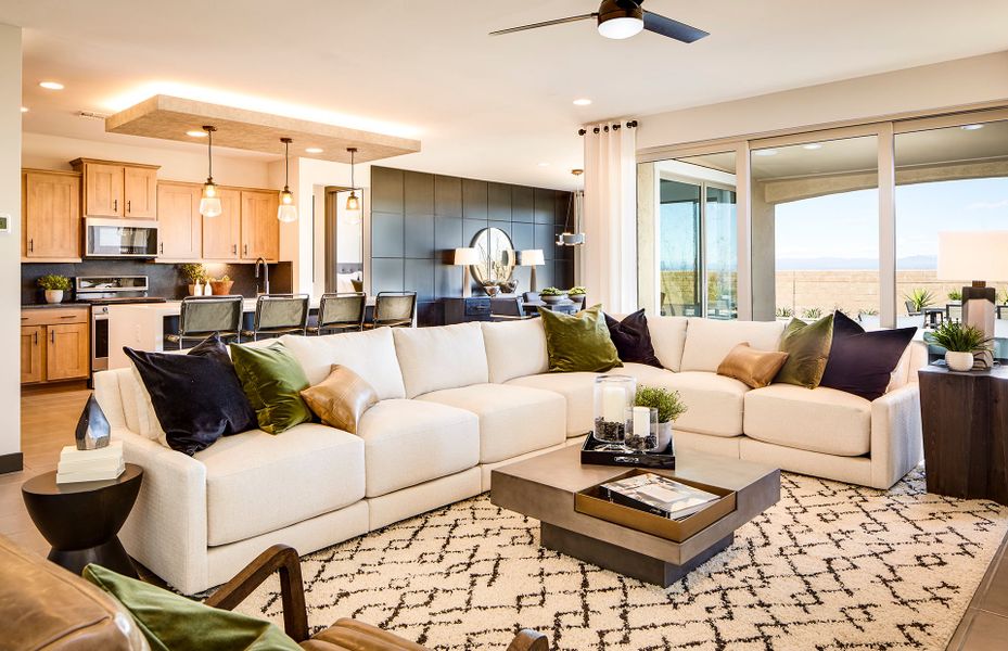 Representative furnished interior of a home built from the Sanctuary Final Opportunity by Del Webb in Sun City Anthem at Merrill Ranch, Florence (Image 4). Representative furnished interior of a home built from the Sanctuary Final Opportunity by Del Webb in Sun City Anthem at Merrill Ranch, Florence (Image 4).