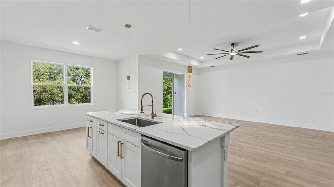 Furnished interior view inside a new home in , Davenport (Image 11).