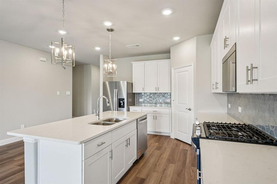 Photo is not of the actual home, but is an inspirational photo of builder’s model home and may depict options, furnishings, and/or decorator features that are not included.