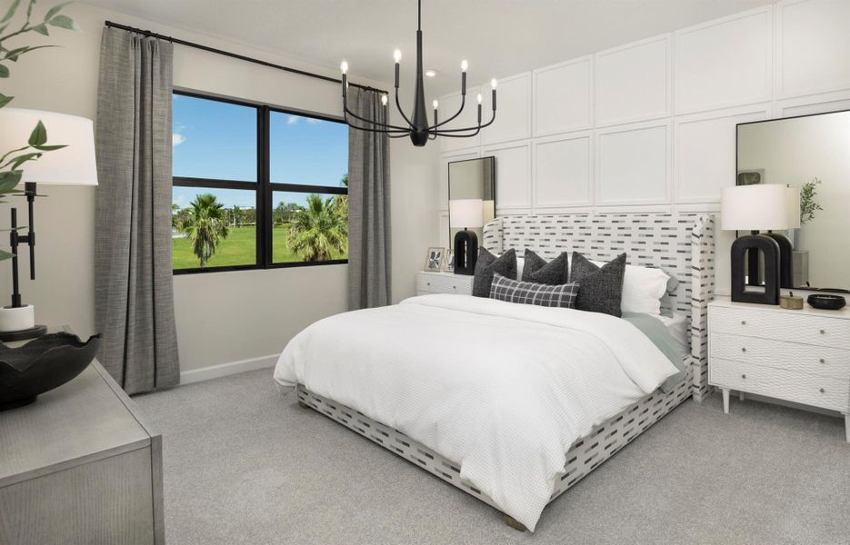 Furnished interior view inside a new home in Tradition - Cadence - Townhomes, Port St. Lucie (Image 3).