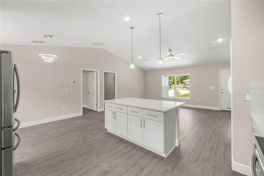 Furnished interior view inside a new home in , Ocklawaha (Image 8). Furnished interior view inside a new home in , Ocklawaha (Image 8).