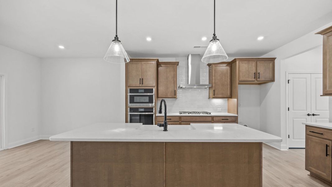 The Fairfield by DRB Homes in Farms at Bellingham Mooresville NC - Kitchen