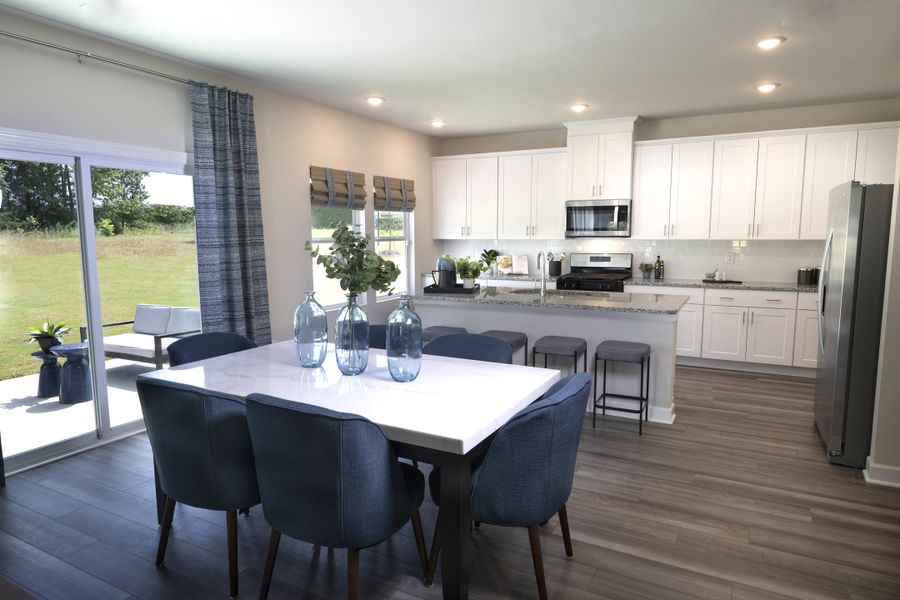 The Dakota floorplan modeled at Brighton Meadows.