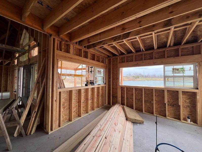 Will be completed with seamless windows.