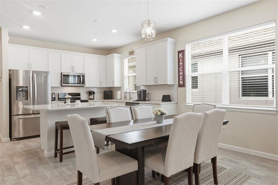 Furnished interior view inside a new home in Del Webb Oasis, Winter Garden (Image 6). Furnished interior view inside a new home in Del Webb Oasis, Winter Garden (Image 6).