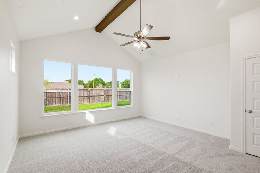 Spacious, unfurnished interior of a new home in TerraVista, Victoria (Image 33). Spacious, unfurnished interior of a new home in TerraVista, Victoria (Image 33).