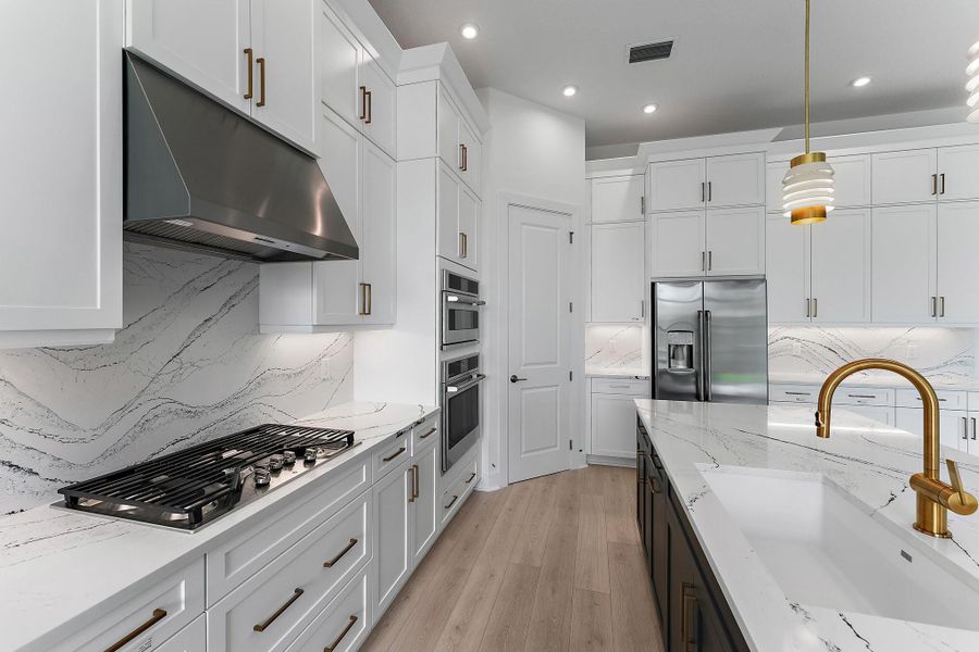 Furnished interior view inside a new home in , Palm Beach Gardens (Image 16).