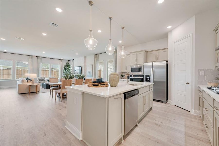 Furnished interior view inside a new home in Bayside, Rowlett (Image 14).