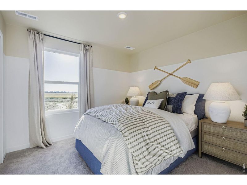 Furnished interior view inside a new home in Prairie Song, Windsor (Image 17).