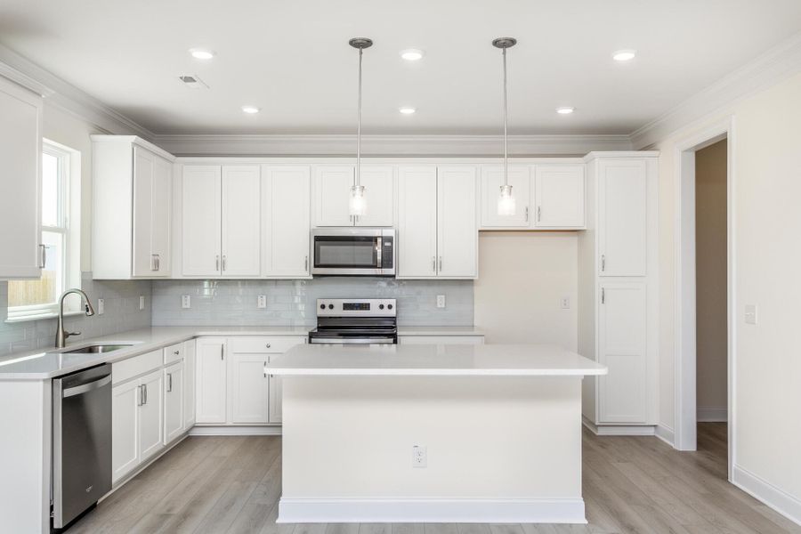 Furnished interior view inside a new home in Daniel Farms, Benson (Image 7).