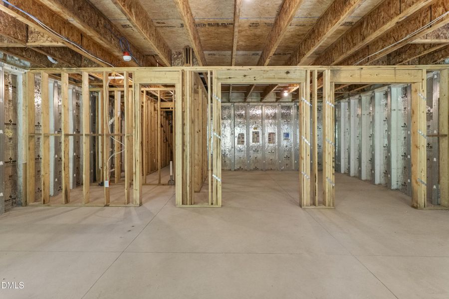 Unfinished Basement Unfinished Basement
