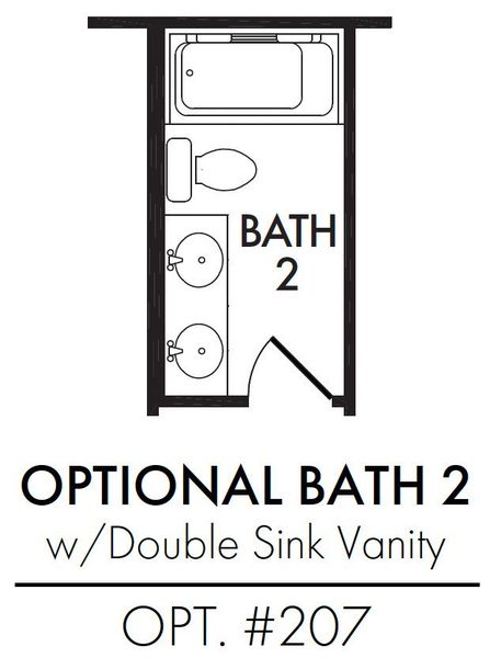 2nd Sink in Bath 2
