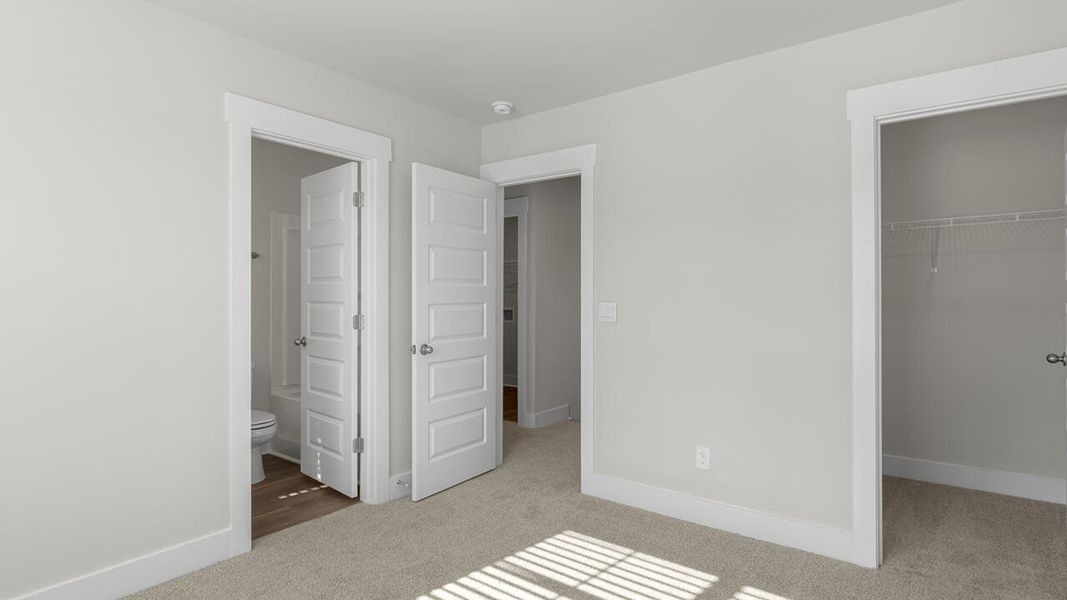 Spacious, unfurnished interior of a new home in The Palms at Indigo Preserve Townhomes, Leland (Image 30). Spacious, unfurnished interior of a new home in The Palms at Indigo Preserve Townhomes, Leland (Image 30).