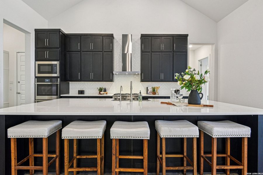 Furnished interior view inside a new home in Waldsanger, New Braunfels (Image 34).